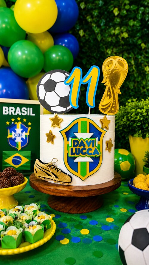 Arquivo de Corte - Topo de Bolo - Copa do Mundo