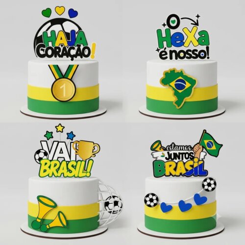 Arquivo de Corte - Topo de Bolo - Copa 2026