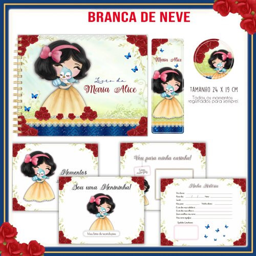 Arquivo Digital - Livro do Bebê - Branca Neve 03