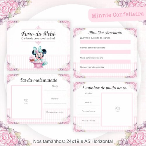 Arquivo Digital - Kit Maternidade - Mine Confeiteira