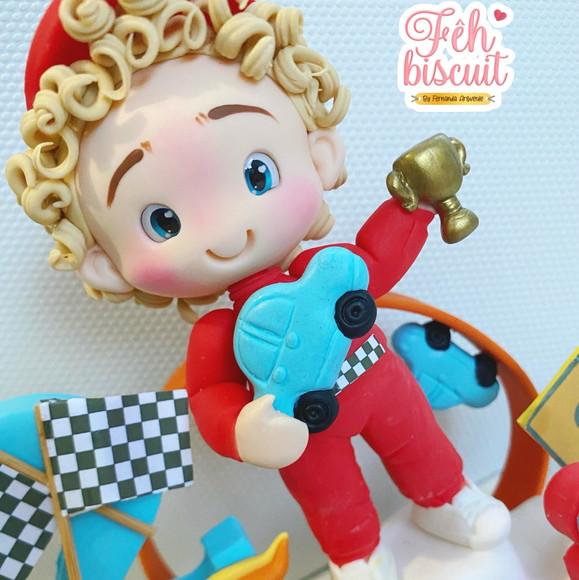 Topo de Bolo Hot Wheels
