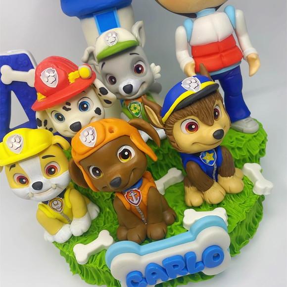Topo de Bolo Patrulha Canina Farol