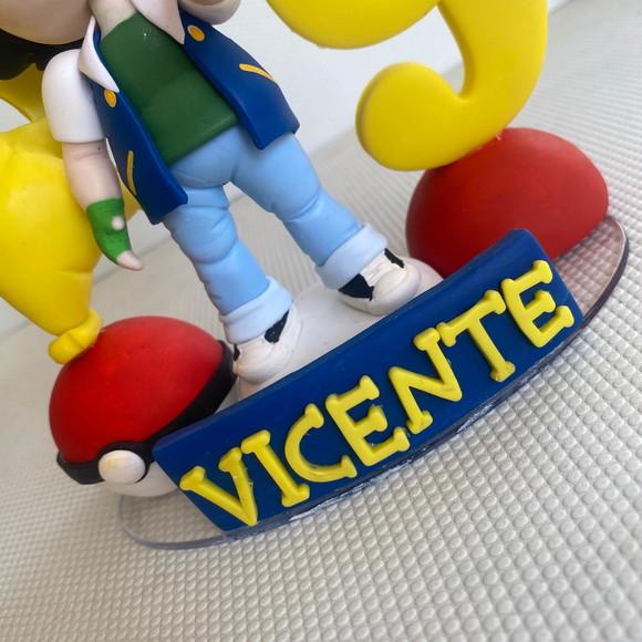 Topo de Bolo Pokémon