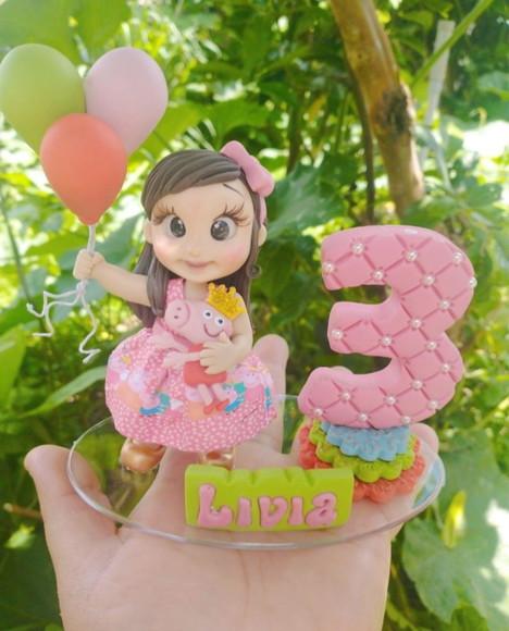 Topo Menina Pepa