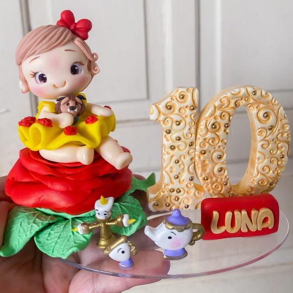 Topo Mesversário Bela e a Fera