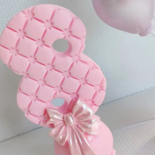 Topo de Bolo Balões de biscuit