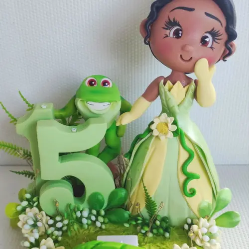 Topo de Bolo Princesa e o Sapo 15 Anos
