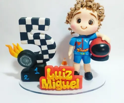 Topo Piloto de Corrida
