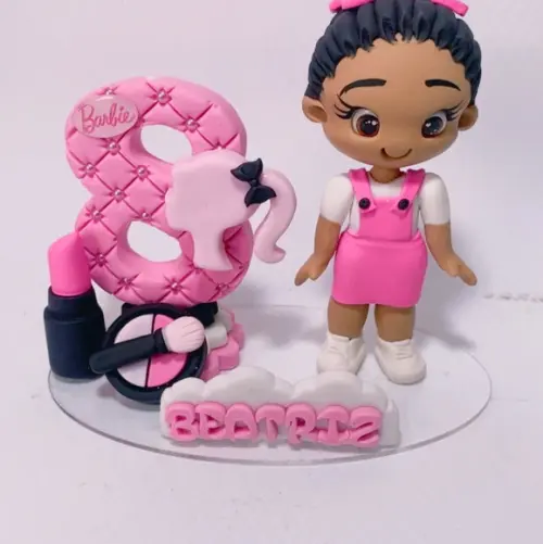 Vela Decorada Barbie