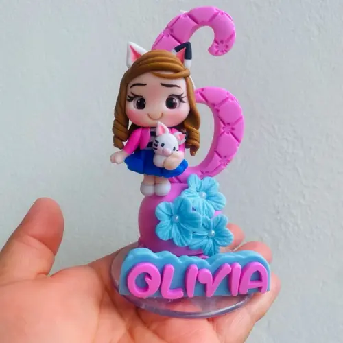 Vela Simples Casa Mágica da Gabby