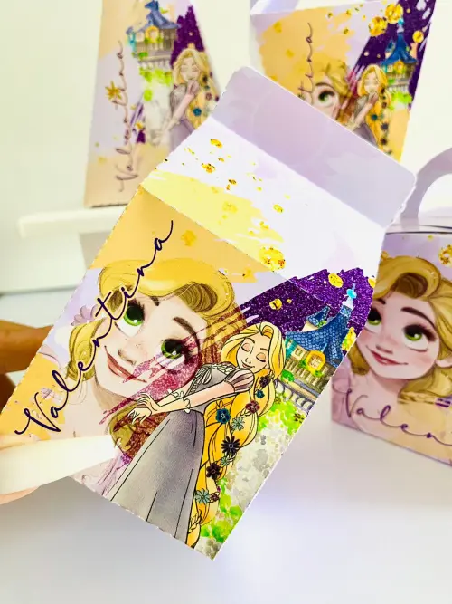KIT 16 Caixas Rapunzel - PEGUE E MONTE