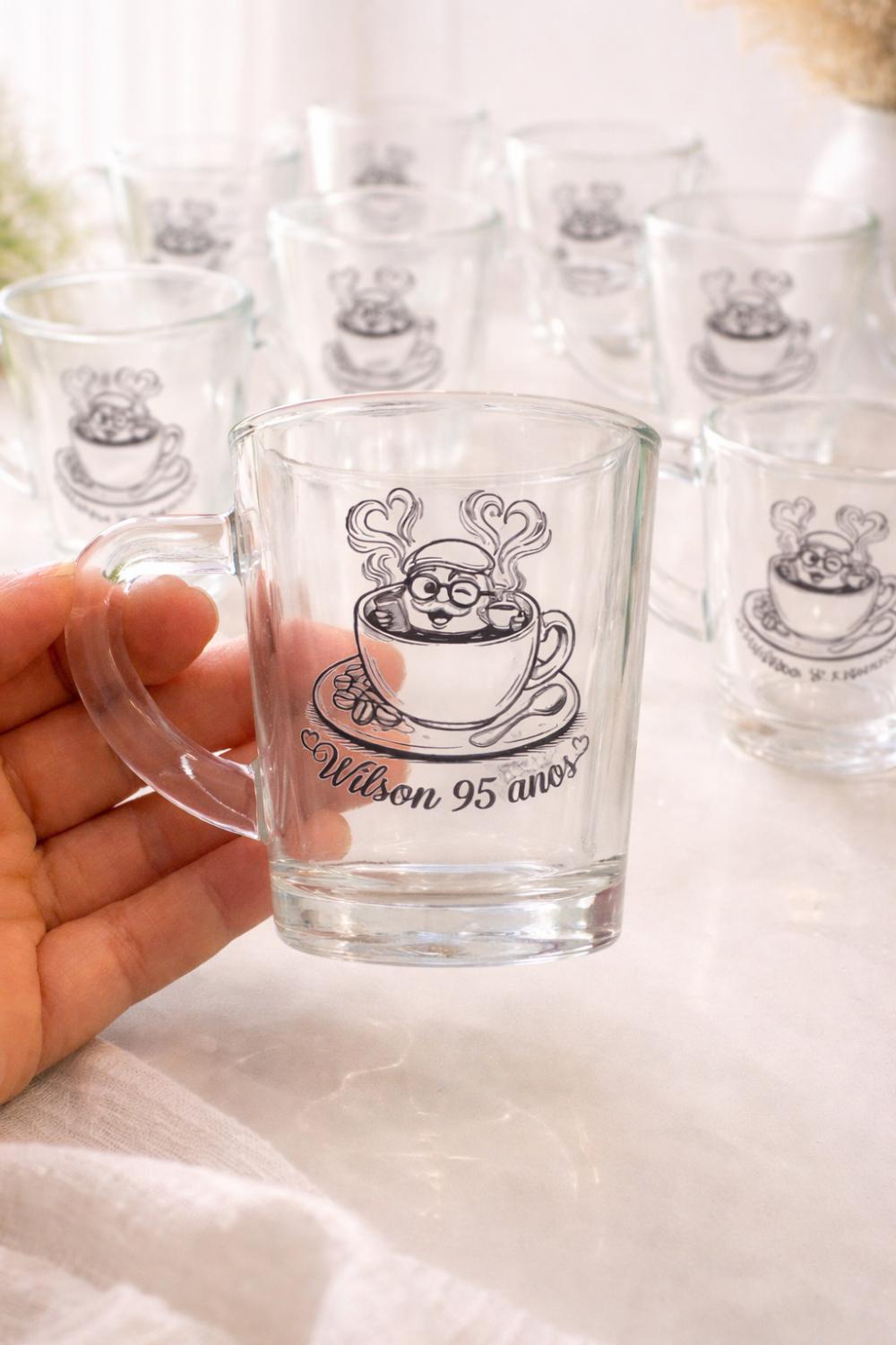 Xícara de Café Personalizada para Festas e Eventos