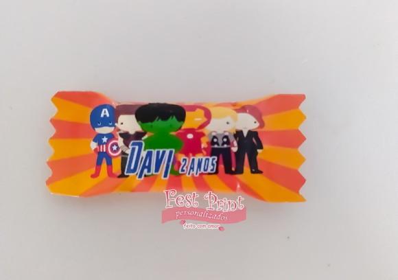 Cento de Bala Personalizada Vingadores