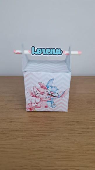 Kit 15 Caixas Stitch e Angel