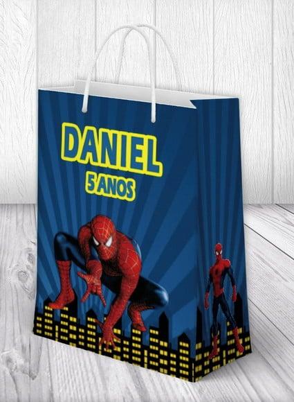 Sacolinha Homem Aranha