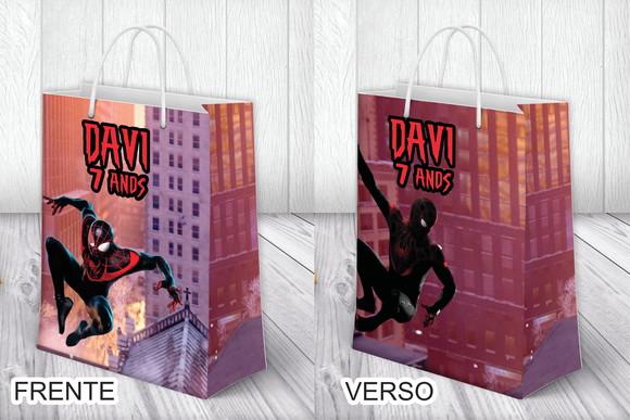 Sacolinha Homem Aranha Anverso