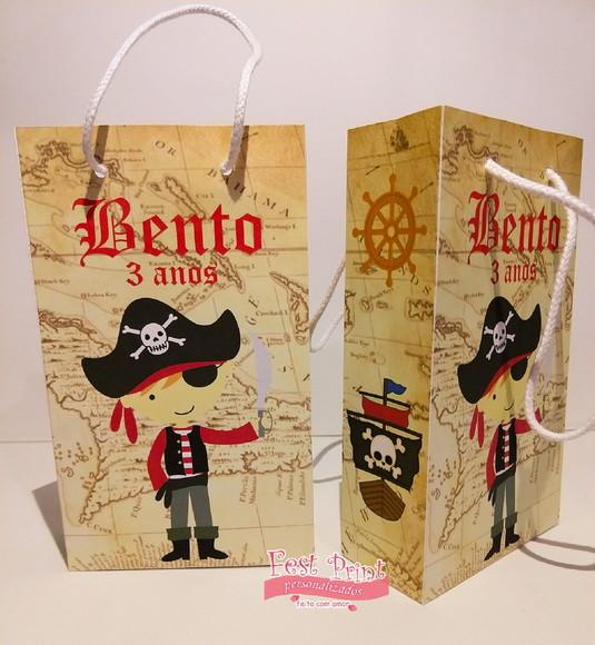 Sacolinha Pirata (tamanho Médio)