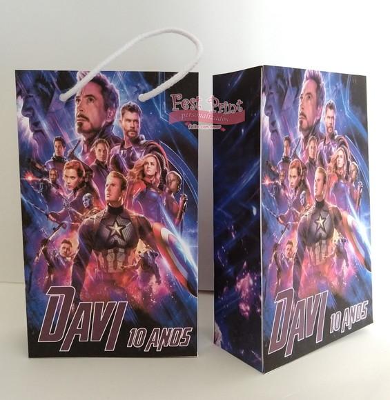 Sacolinha Vingadores Ultimato
