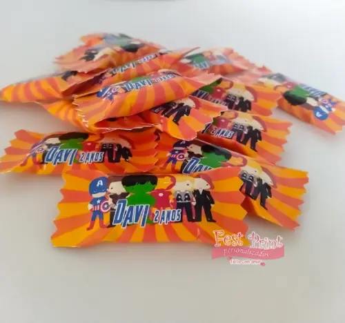 Cento de Bala Personalizada Vingadores