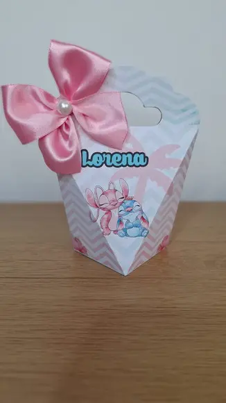 Kit 15 Caixas Stitch e Angel