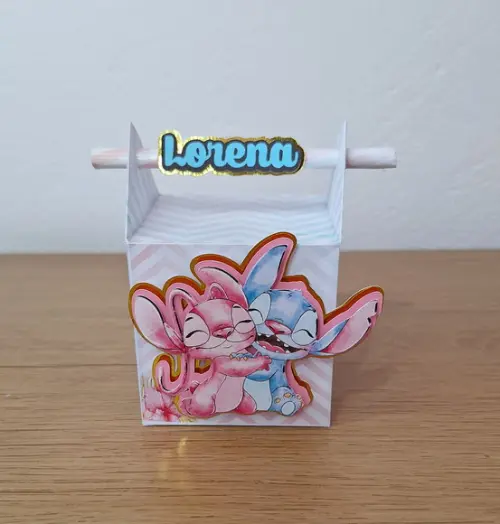 Kit 15 Caixas Stitch e Angel