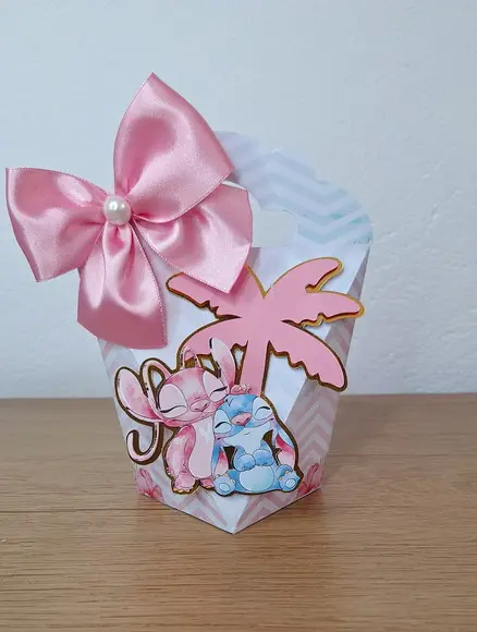 Kit 15 Caixas Stitch e Angel