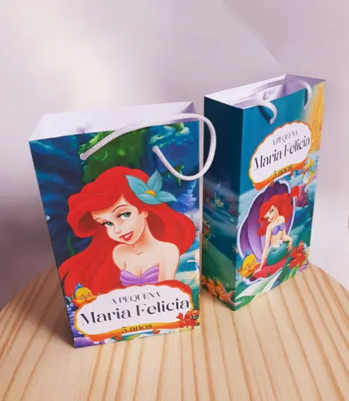 Sacolinha Ariel (a Pequena Sereia)