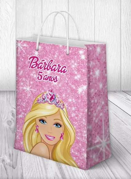 Sacolinha Barbie Tamanho Médio