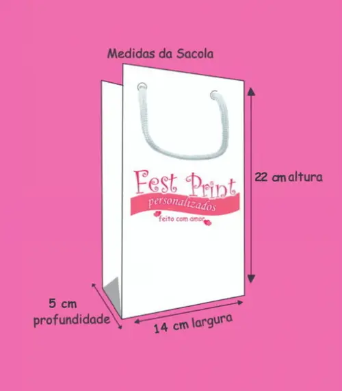 Sacolinha Barbie Tamanho Médio