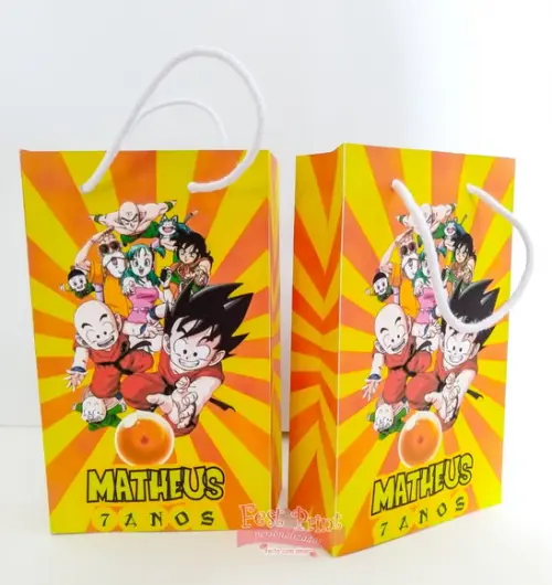 Sacolinha Dragon Ball Super