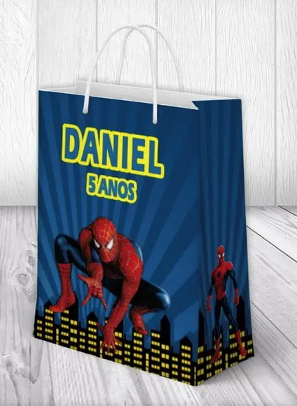 Sacolinha Homem Aranha