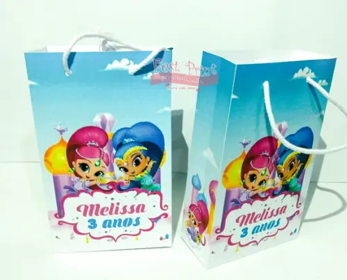 Sacolinha Shimmer e Shine
