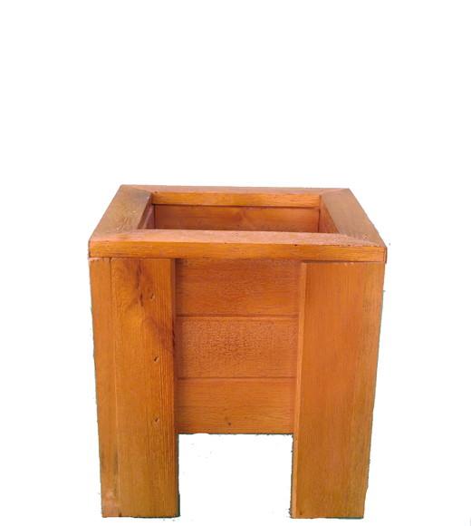 Cachepô De Madeira Vaso Para Plantas De Madeira