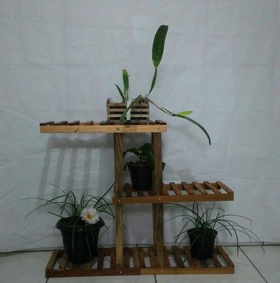 Floreira de Chão Jardim Suspenso Suporte para Flores