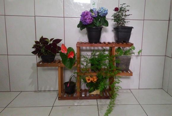 Floreira Jardim Vertical Sustentável para Flores 8 Lugares