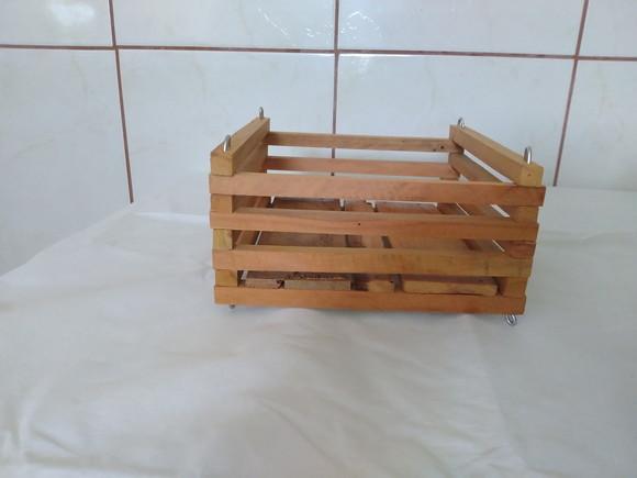 Kit com 24 Cachepôs em madeira de lei (Ipê e peroba)