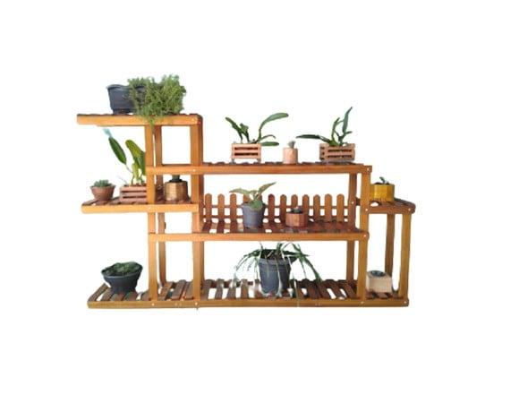 Suporte para Plantas com Rodinhas Floreira Enfeite para Sala