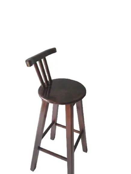 Banqueta Alta com Encosto