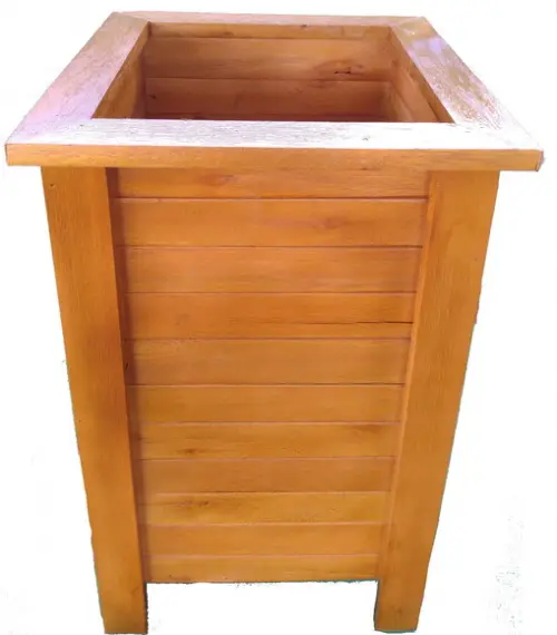 Cachepot de Madeira Vaso para Plantas de Madeira