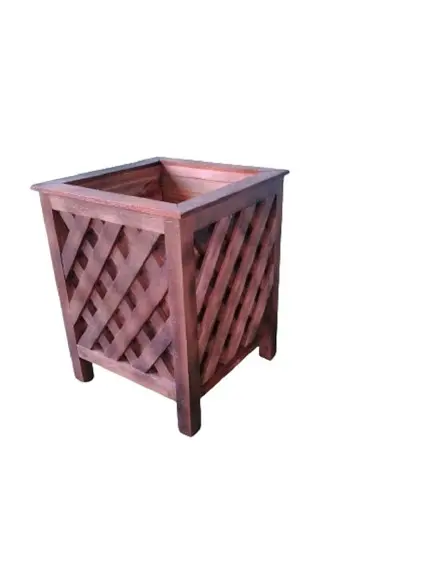 Cachepot de Madeira Maciça