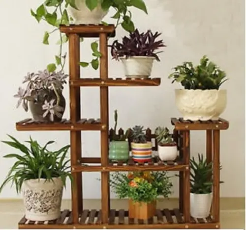 Estante para Planta Floreira Chão Enfeite P Sala sem Rodinha
