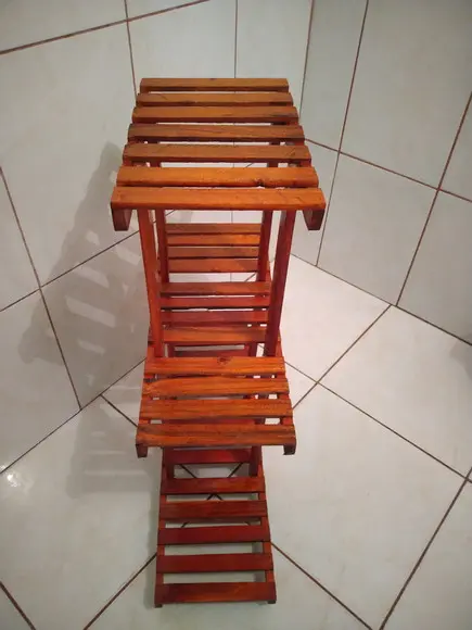 Estante Expositor com Rodízios para Plantas Horta Vertical
