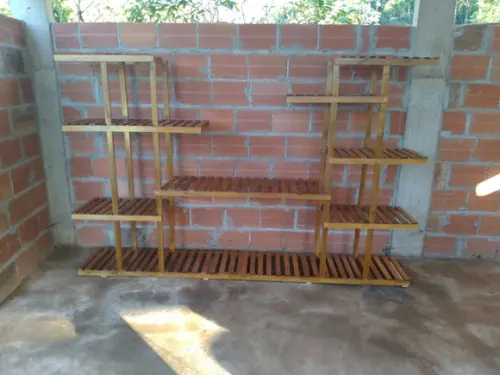Floreira de chão suporte para plantas