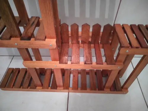 Floreira De Chão Suporte Para Plantas Horta Suspensa