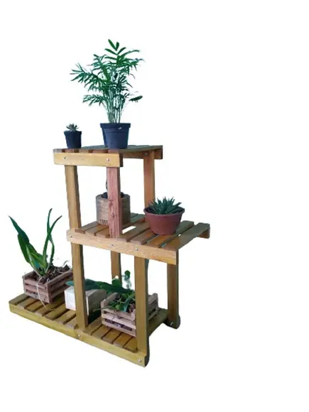 Floreira De Chão Suporte Para Vasos De Plantas