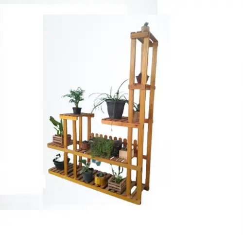 Floreira De Chão Suporte Para Vasos Plantas Jardim Vertical