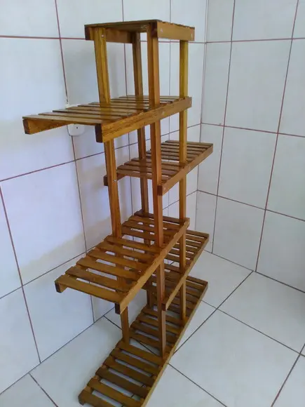 Floreira de Chão/ Suporte para Plantas Grande