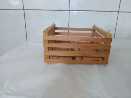 Kit com 24 Cachepôs em madeira de lei (Ipê e peroba)