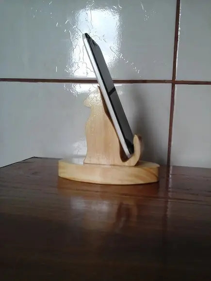 Suporte para celular gatinho