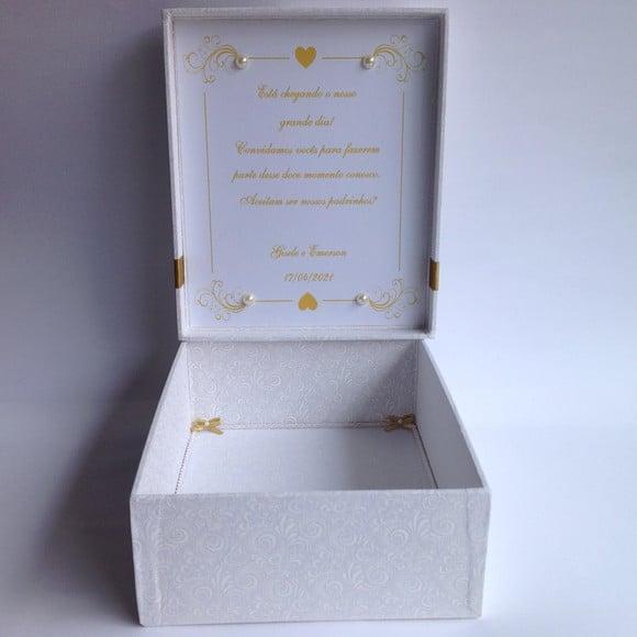 Caixa Convite Casamento